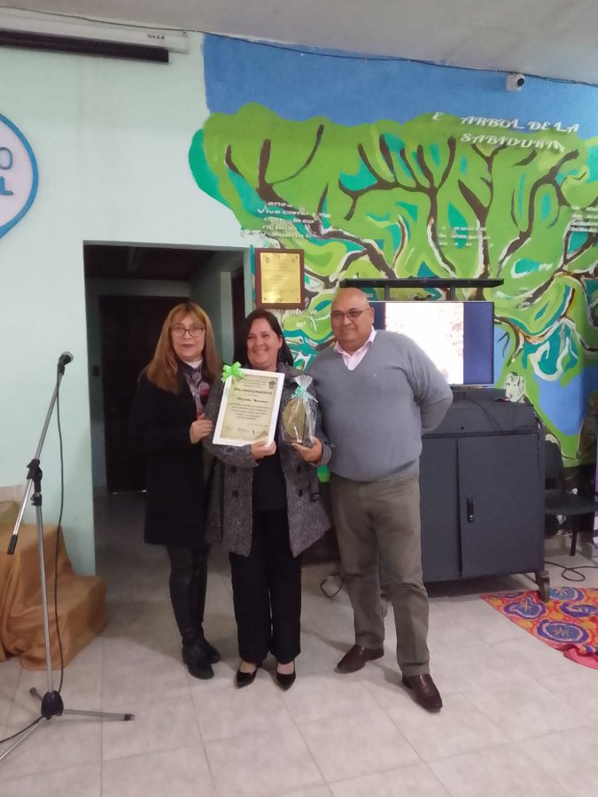 Reconocimiento en el dia del Libro por mi trayectoria mayo 2025 ( Chaco-Cote Lai)