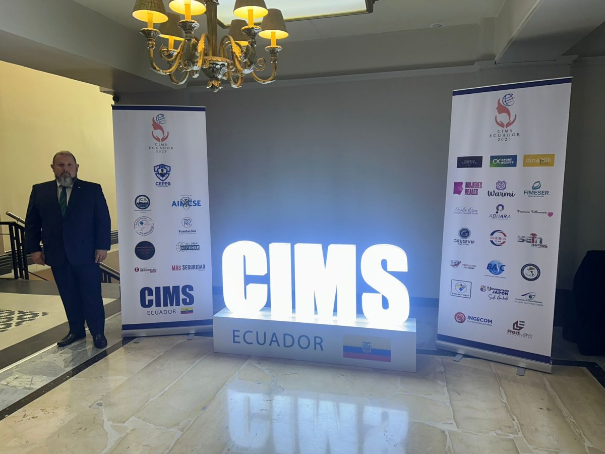 Congreso de Seguridad Ecuador Criminalistics on Fire