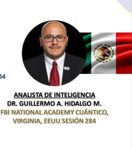 Capacitador de Criminalistics on Fire Dr Guillermo A. Hidalgo( Mexico )