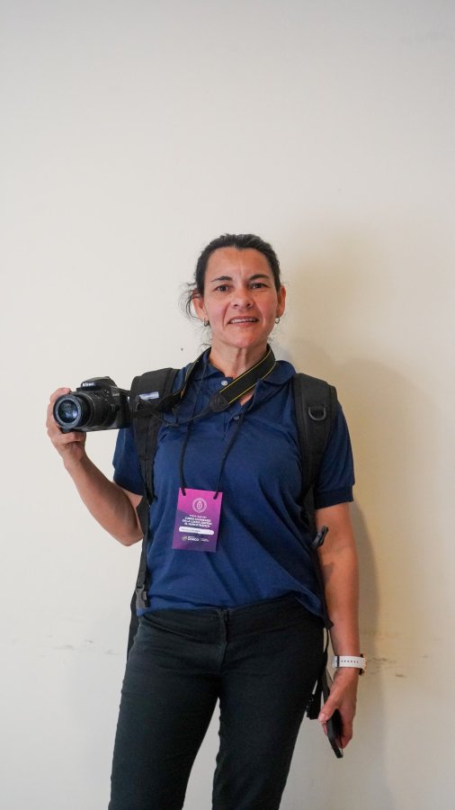 Ella unica Lic Claudia Idalgo Prensa Ministerio de Seguridad( chaco )