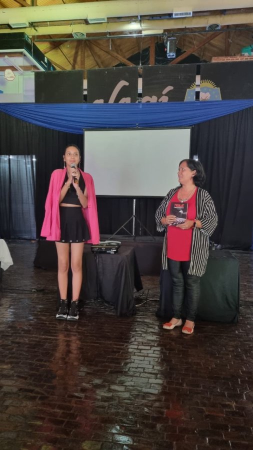 Charla sobre Braille, Formosa 2023, Lucia Narvaez